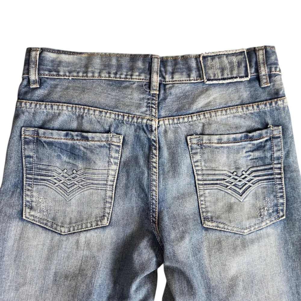 Helix Light Blue Slim Boot Jeans 18 - Picture 4 of 8